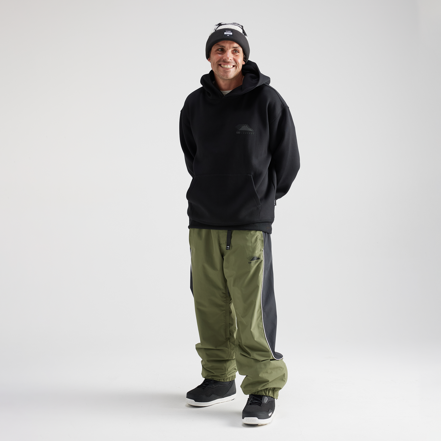 2025 Yuki Threads Eddie Pants Green Angle