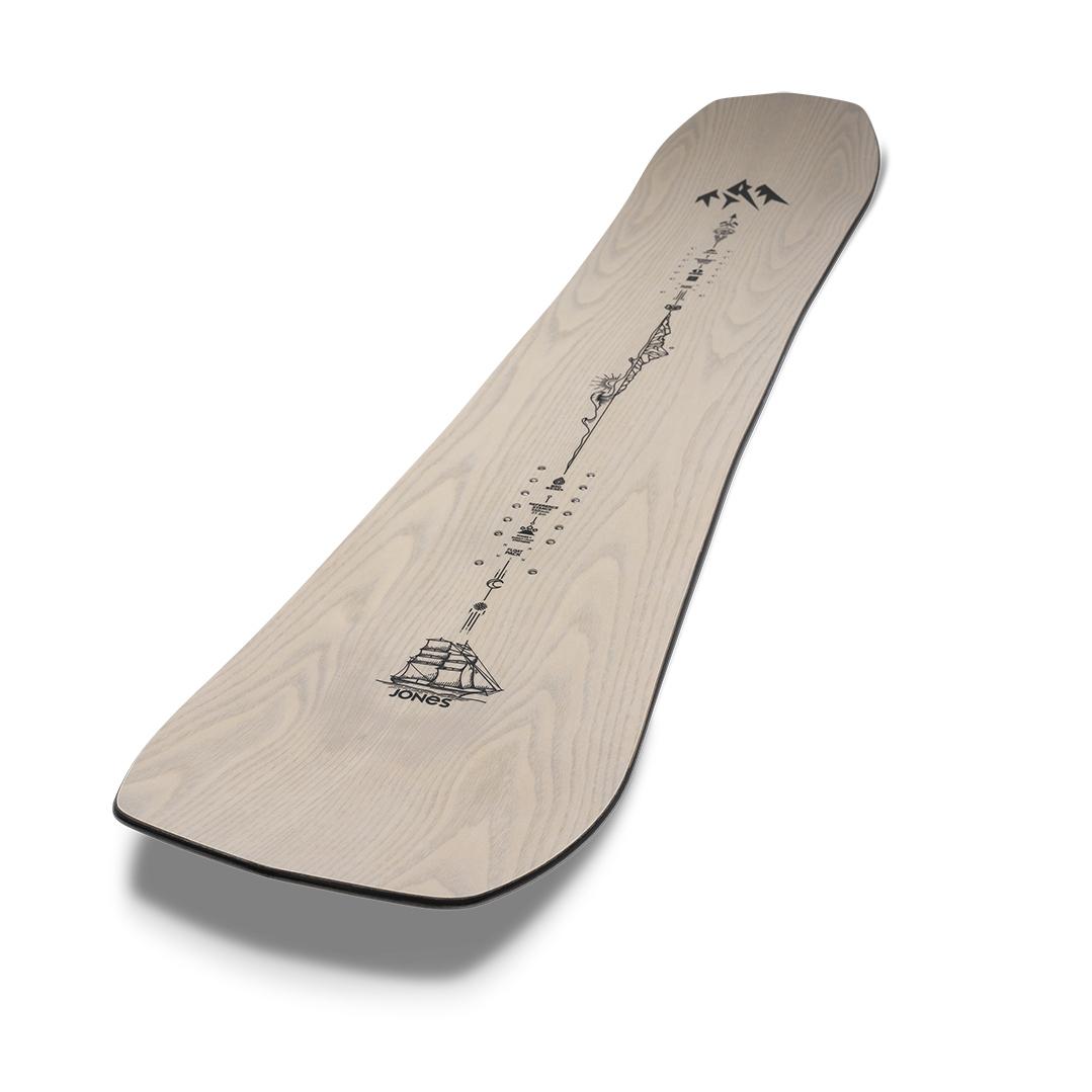 2026 Jones Flagship Snowboard Angle
