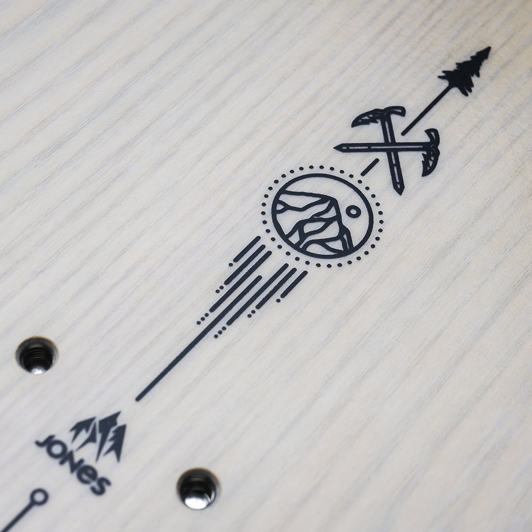 2026 Jones Flagship Snowboard Detail Art