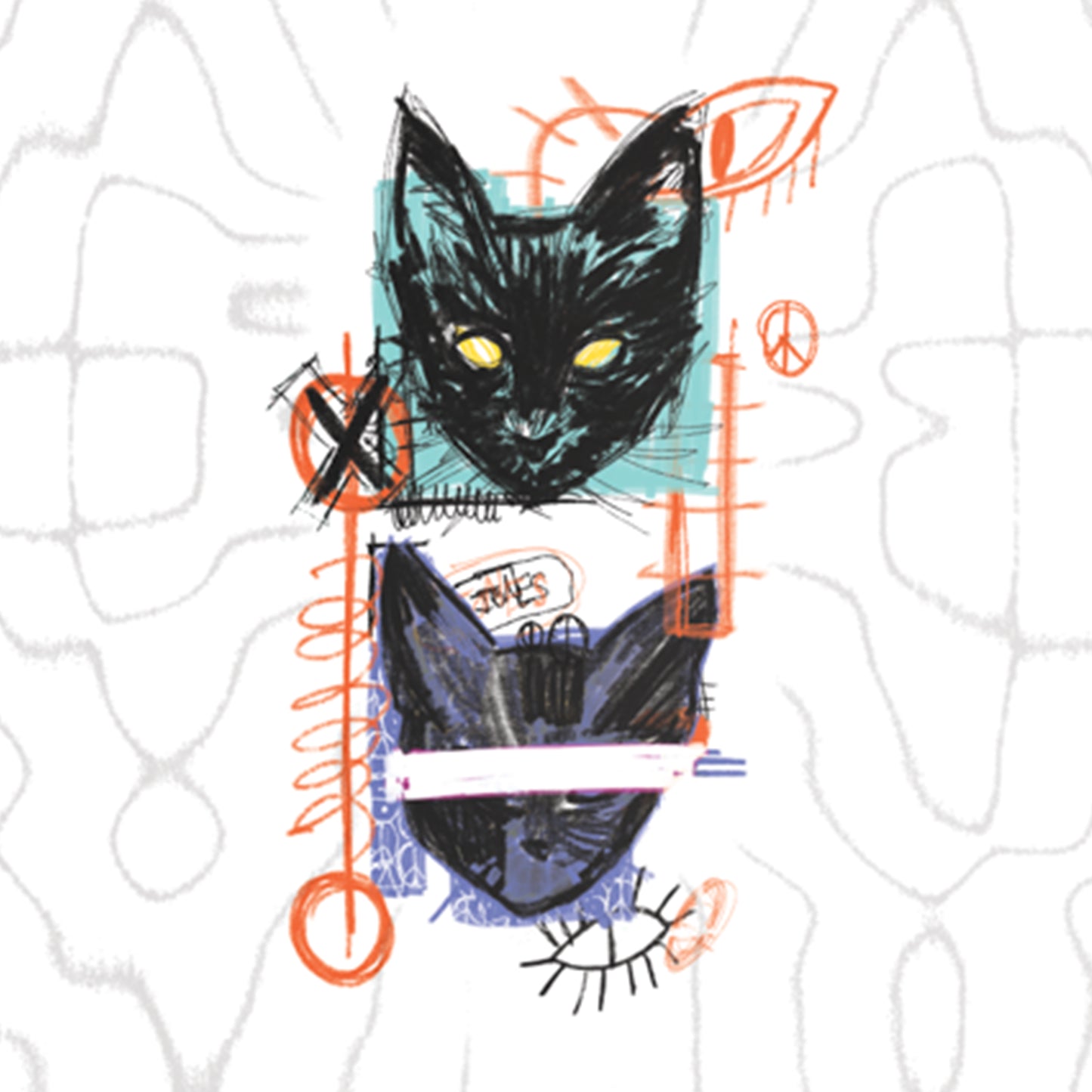 2026 Jones Rally Cat Snowboard Detail Cat