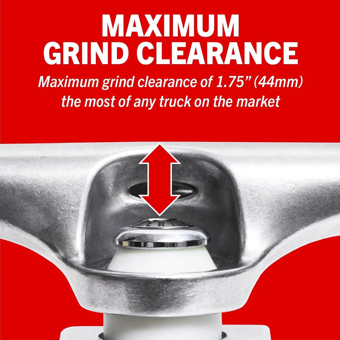 ACE Trucks AF1 Hollowed Inverted Raw/Polished