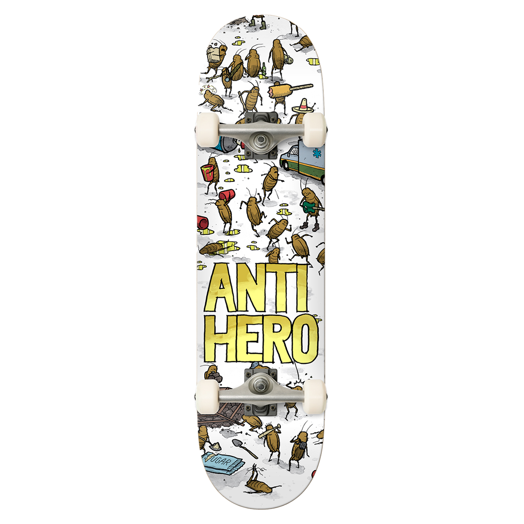 Antihero Roached Out Complete Skateboard - 8.0"