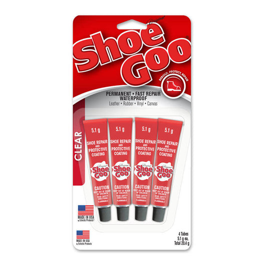 Shoe Goo Clear - 4 Pack Mini Tubes