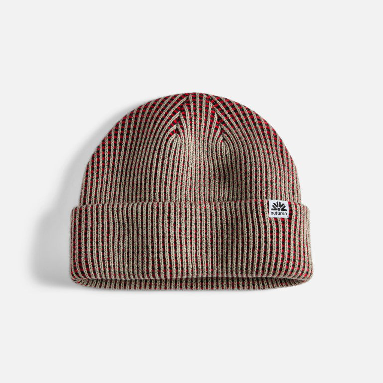 Autumn Static Beanie Stone Grey