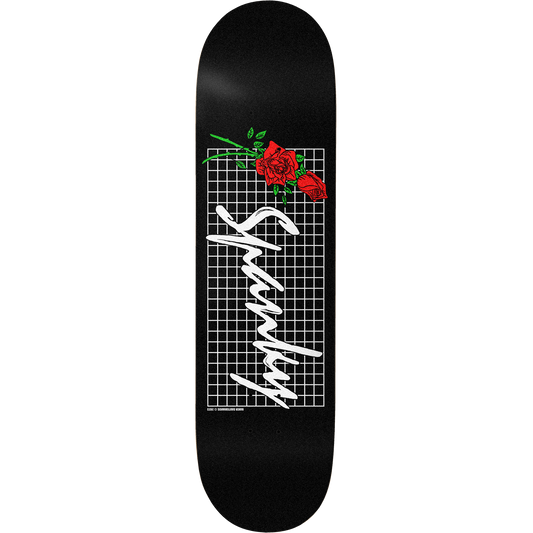 Baker Spanky Roses Black Deck 8.25