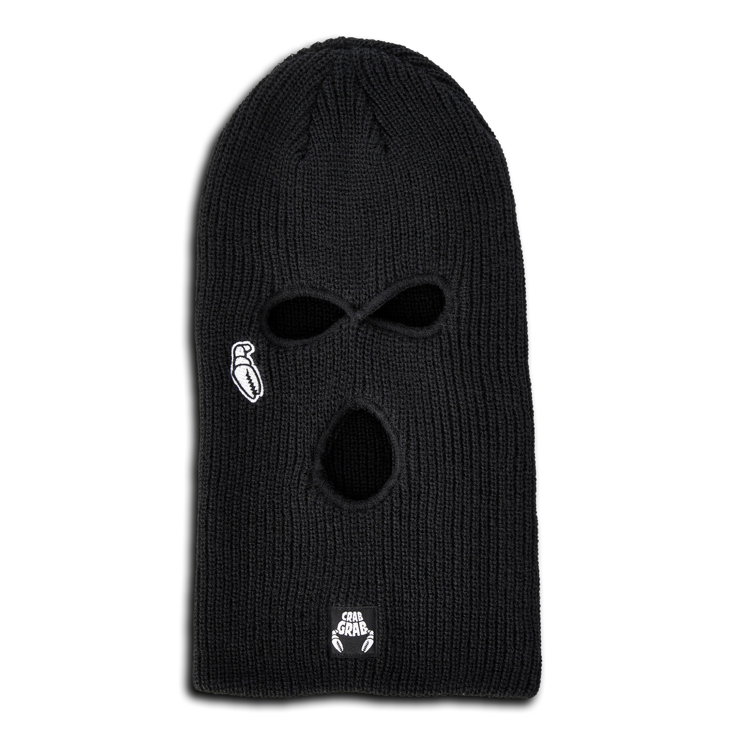 Crab Grab Goon Face Mask Black