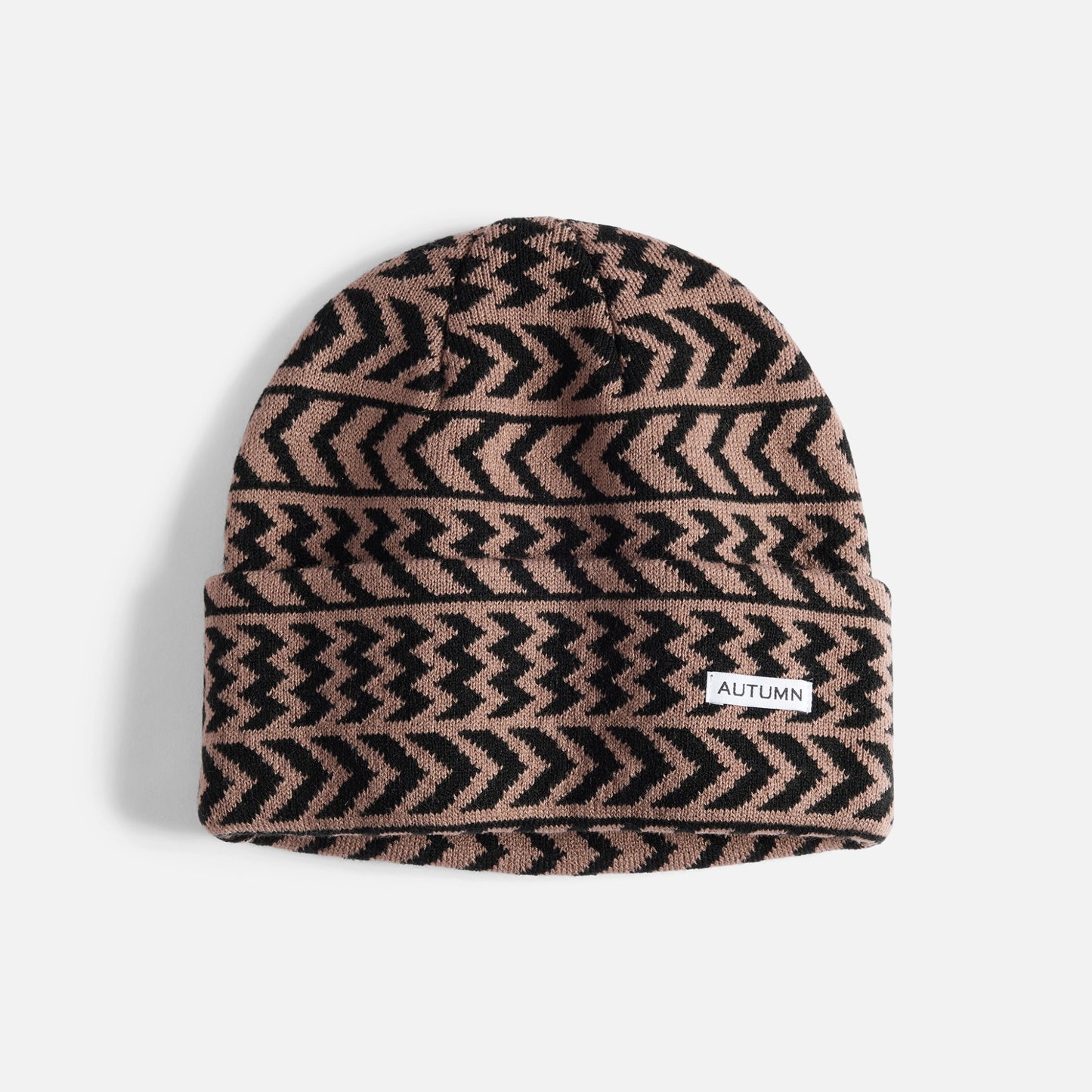 Autumn Headwear Chevron Beanie