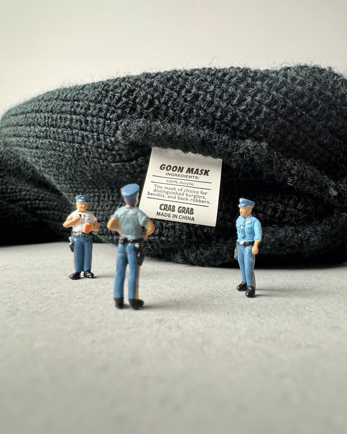 Crab Grab Goon Face Mask Cops