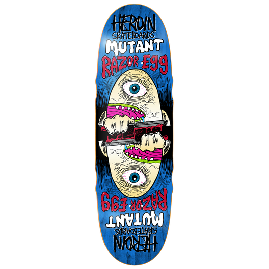 Heroin Mutant Razor Egg Deck 9.5"
