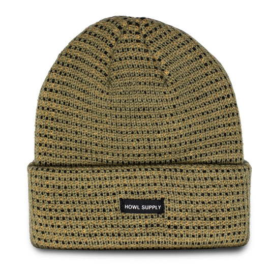Howl Slash Beanie Tan