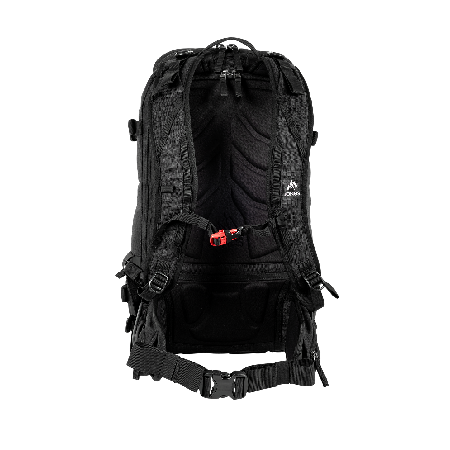 Jones Higher 32L Backpack Stealth Backpack Back