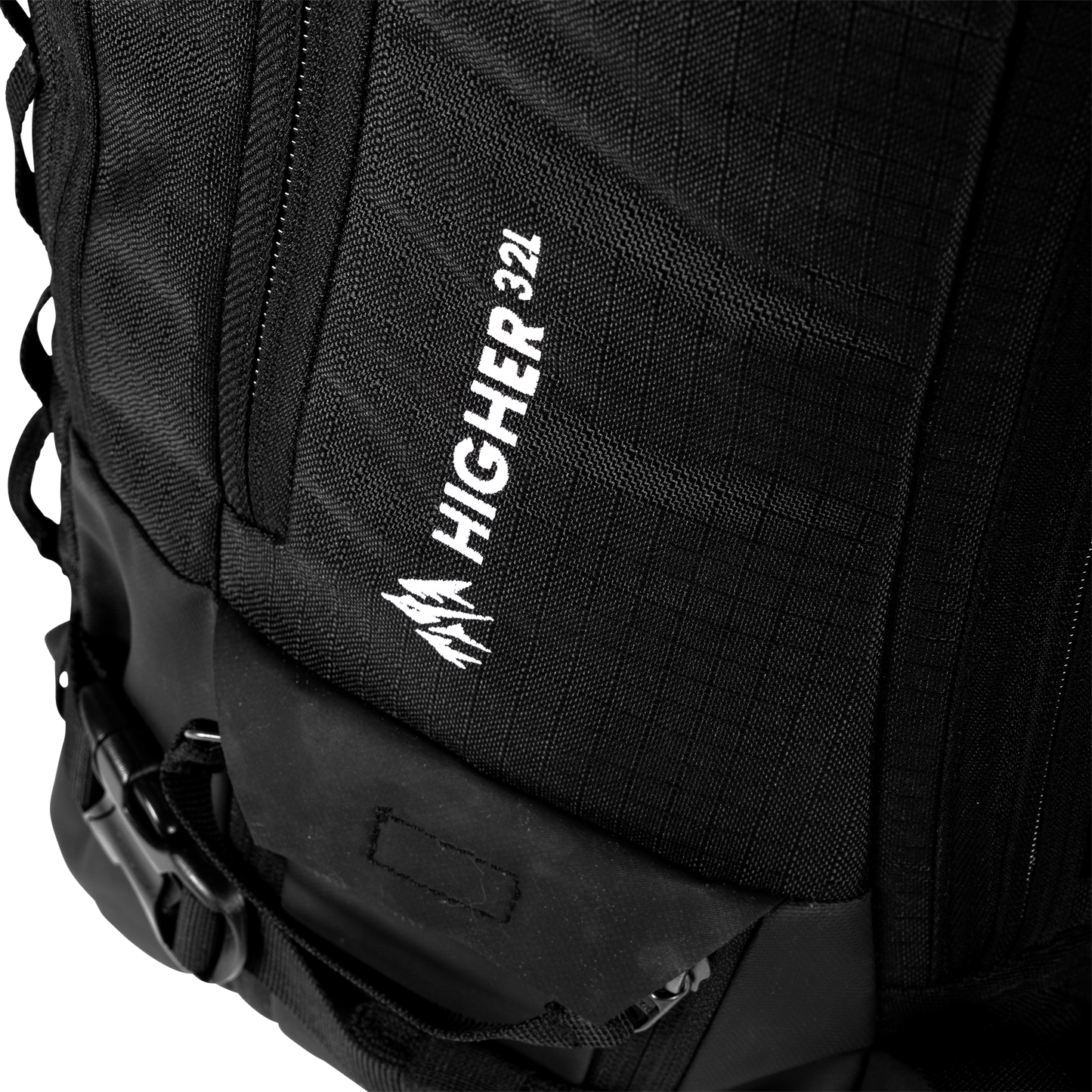 Jones Higher 32L Backpack Stealth Backpack Detail Logo 2