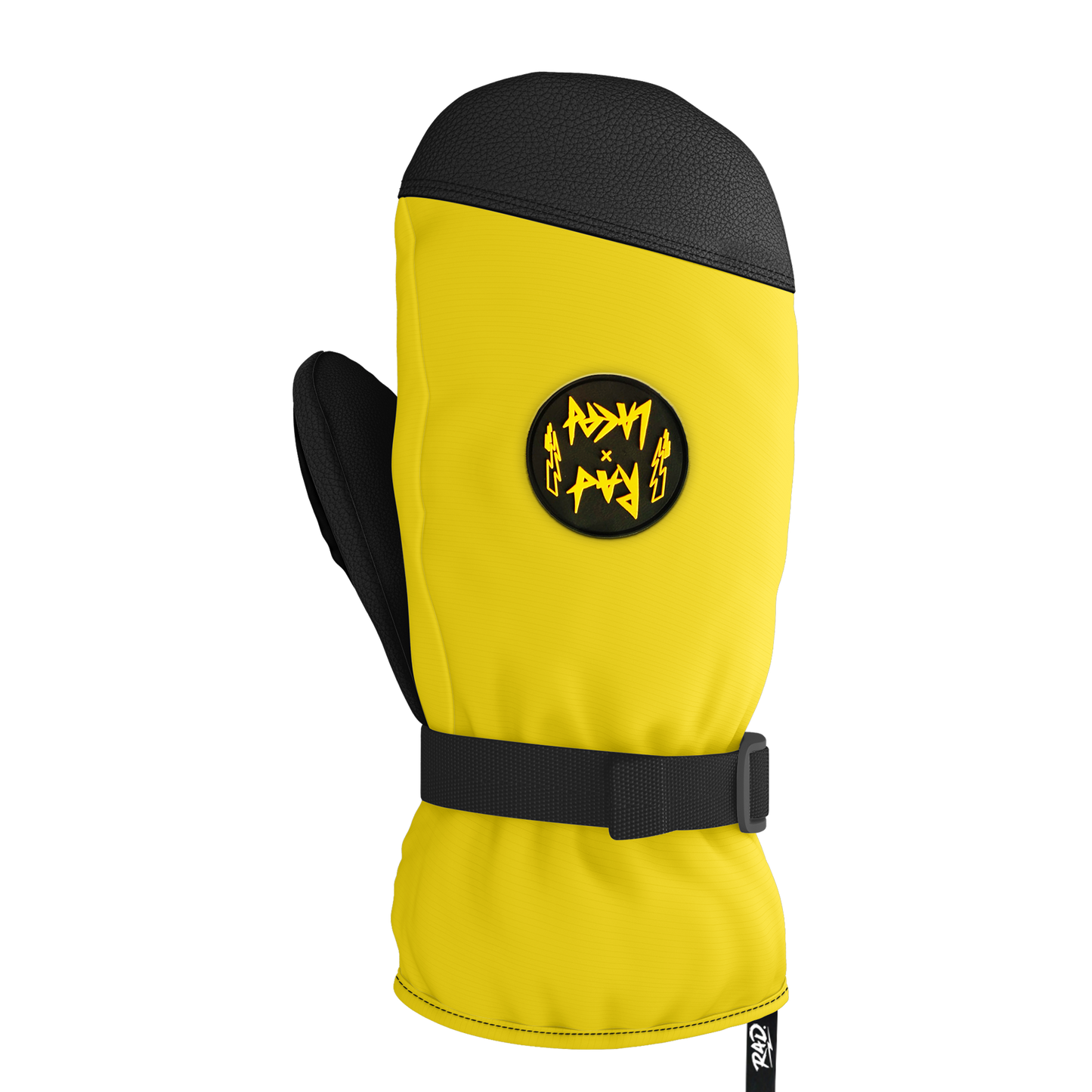 2025 Rad Sidehit+ Mittens Laced Mag Yellow Back
