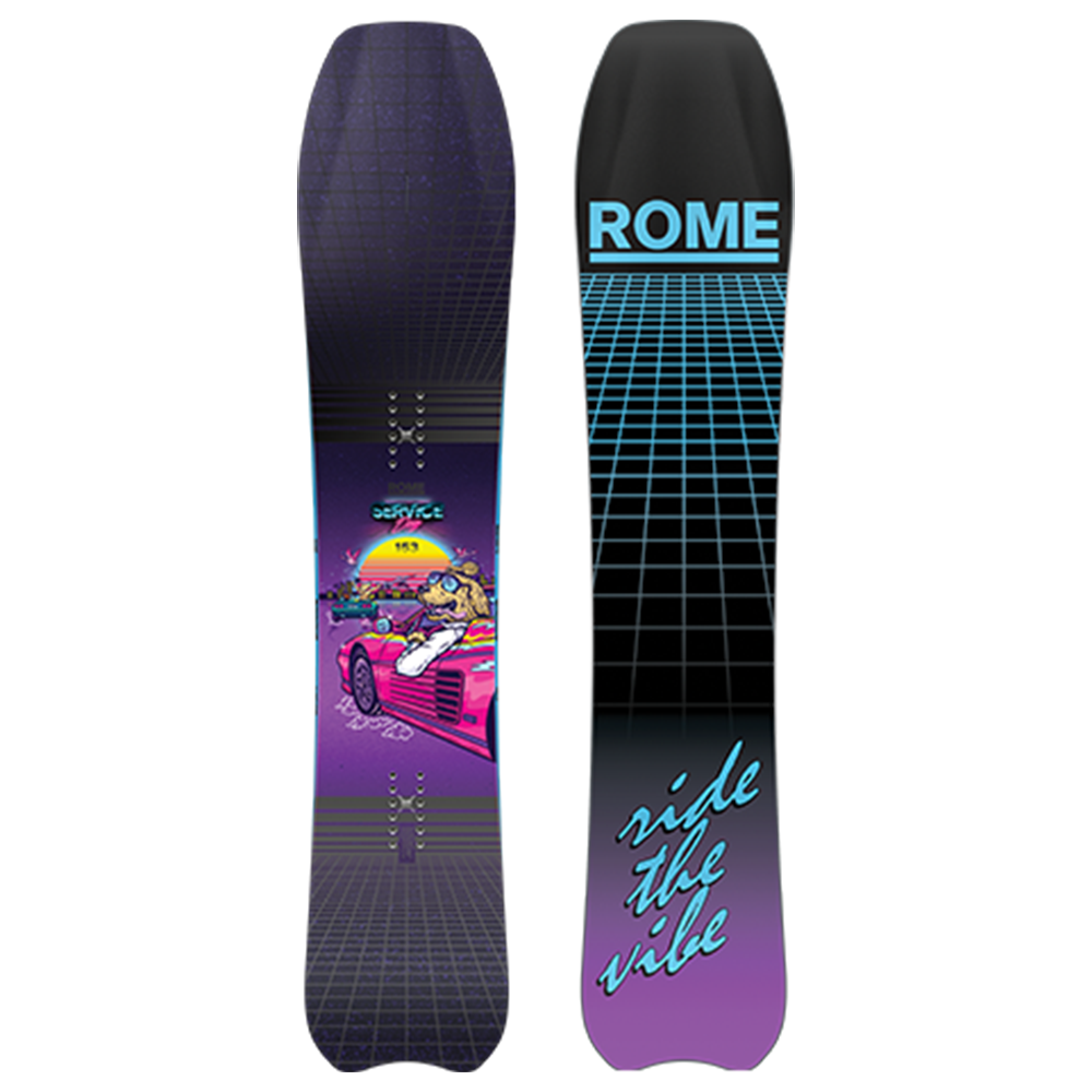2025 Rome Service Dog Snowboard
