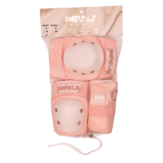 IMPALA 3 PIECE SAFETY GEAR PACK MARAWA ROSE GOLD