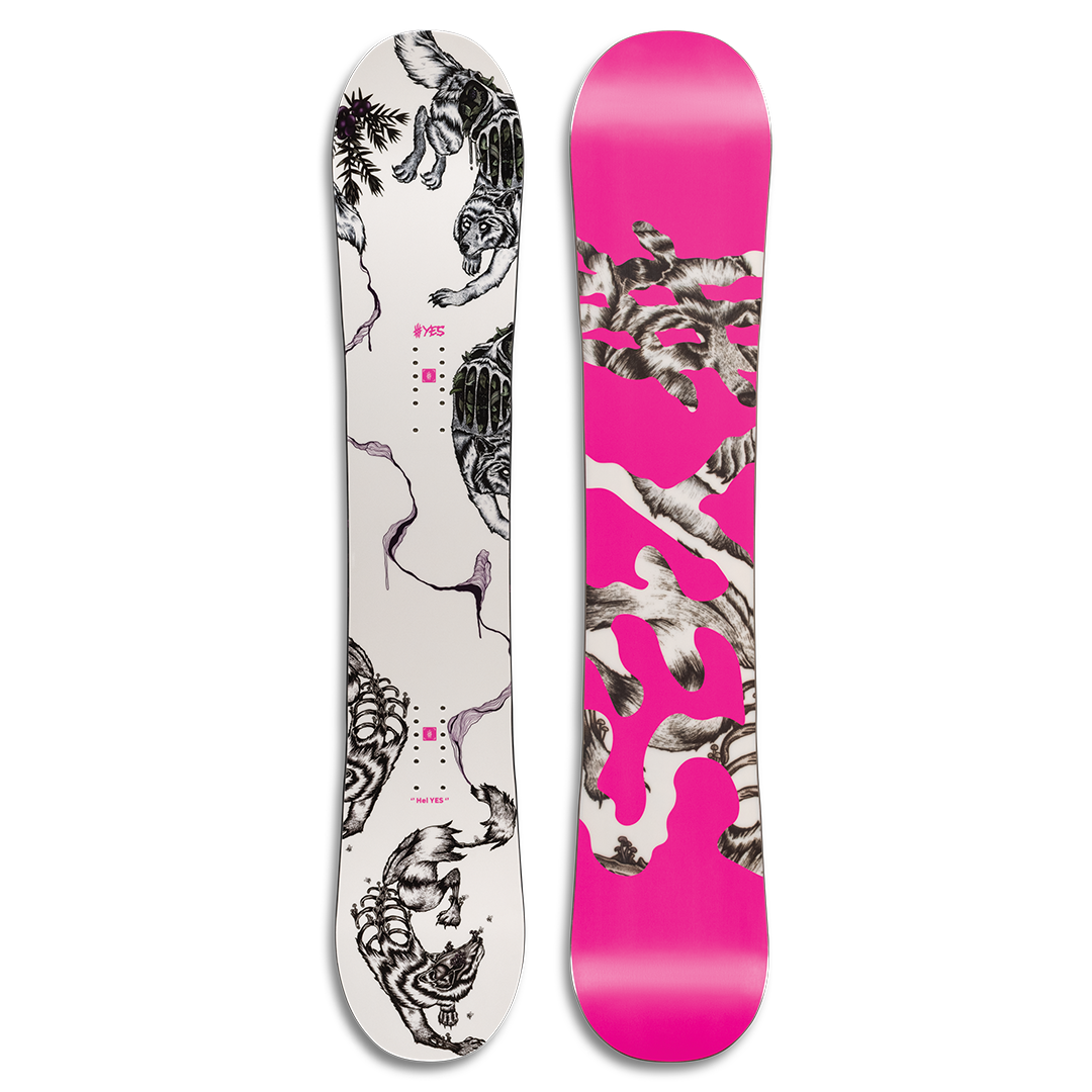 YES HEL YES 2025 WOMENS SNOWBOARD - PREORDER