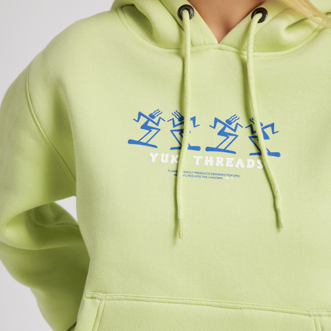 Yuki Threads Boogie Hoodie – Lime Zest