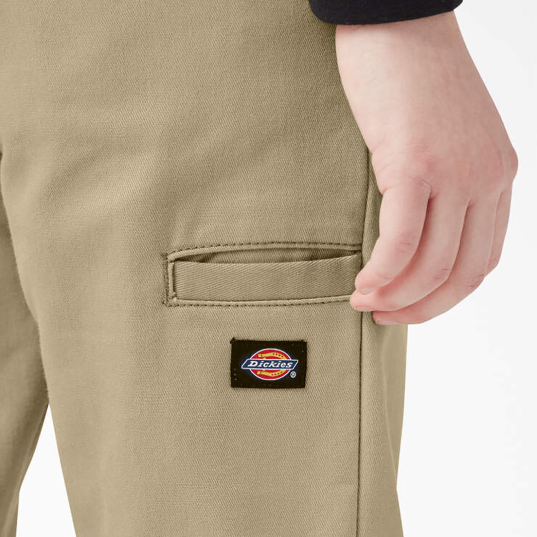 Dickies Boys' Flex Skinny Fit Pants – Khaki
