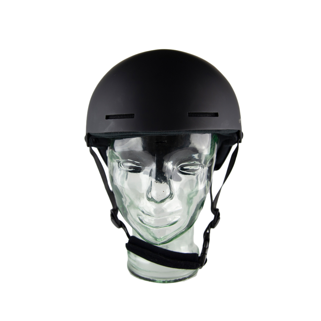 Blak Park Helmet Black Back Front