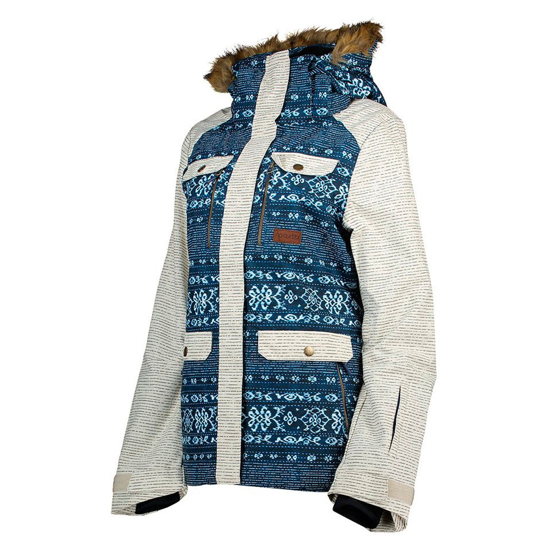 RIP CURL WOMENS CHIC JACKET MID BLUE WASH