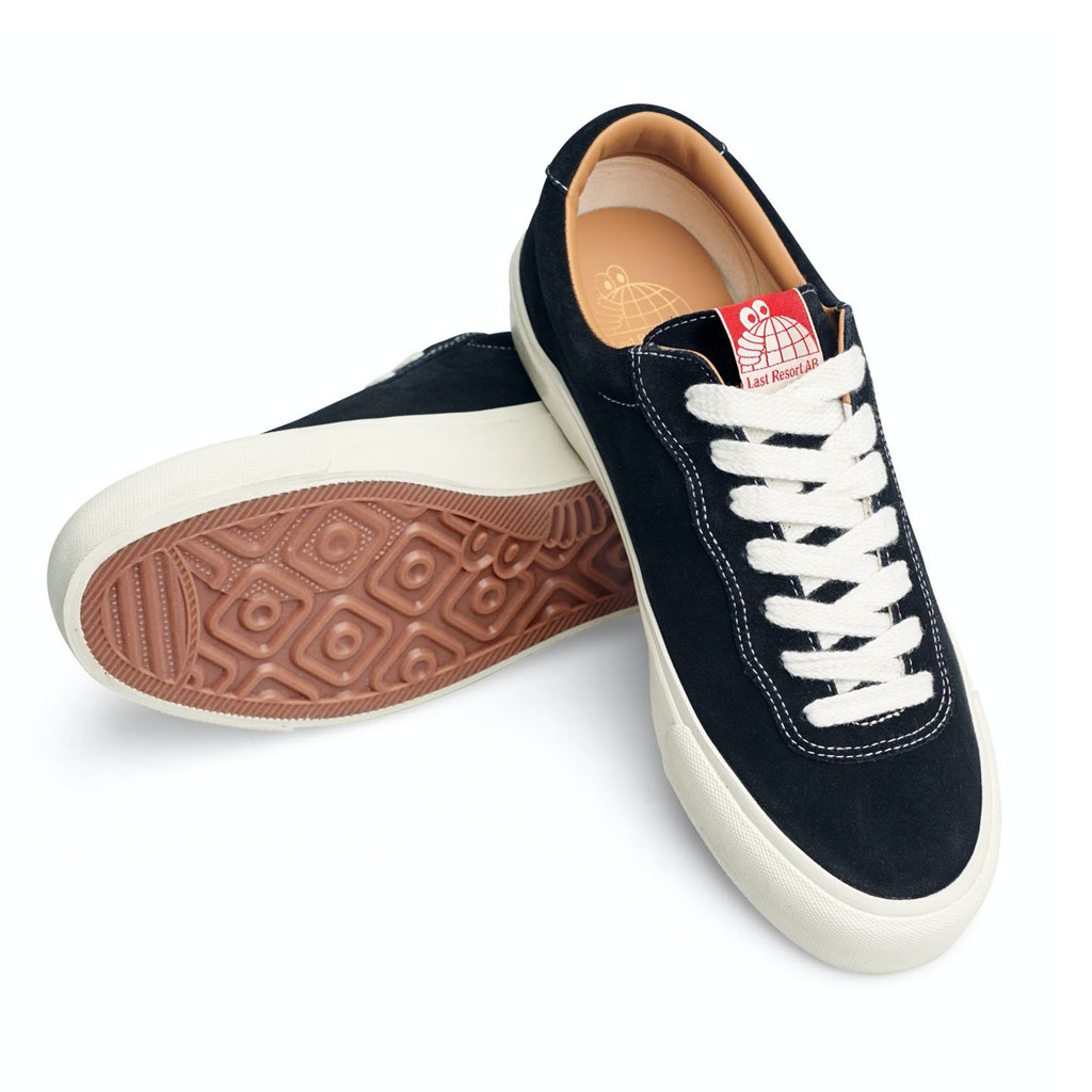 LAST RESORT VM001 SUEDE SHOES - BLACK/WHITE
