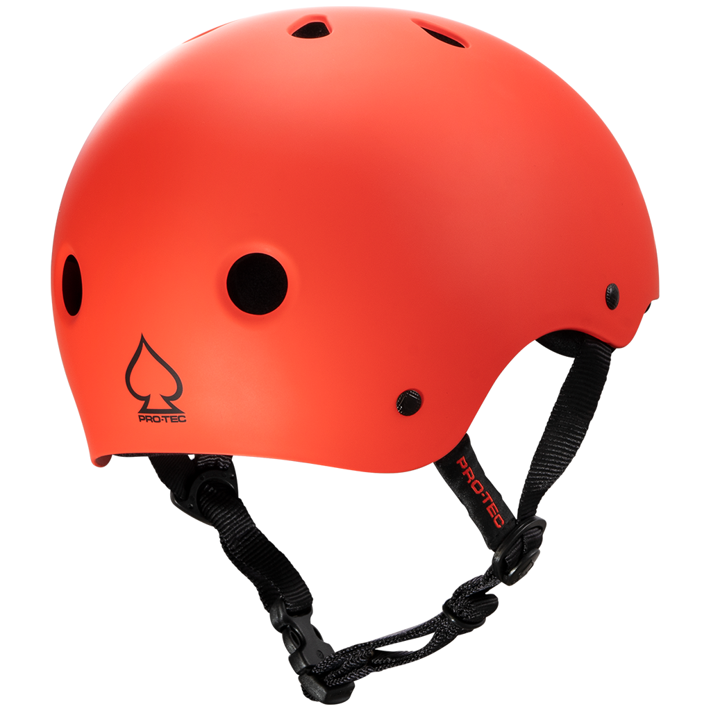 PRO-TEC CLASSIC SKATE HELMET MATTE BRIGHT RED