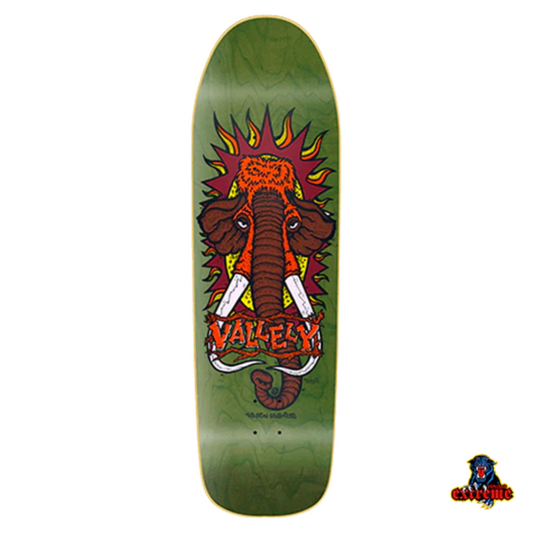 NEW DEAL VALLELY MAMMOTH DECK GREEN - 9.5"