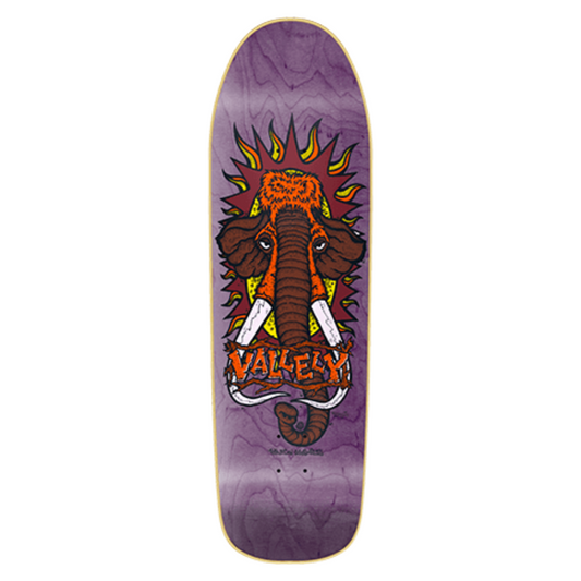 NEW DEAL VALLELY MAMMOTH DECK PURPLE - 9.5"