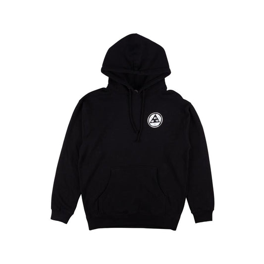 WELCOME SLOTH PULLOVER HOODIE BLACK/WHITE