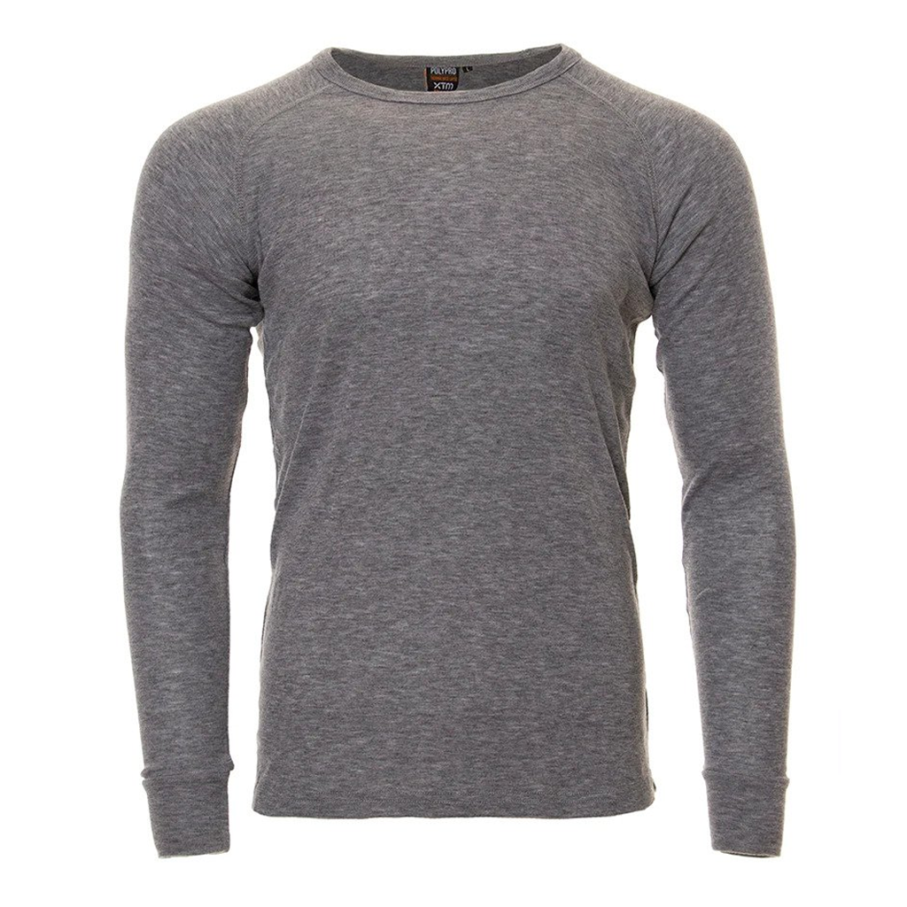 XTM UNISEX HEATFLEX TOP CHARCOAL MARLE