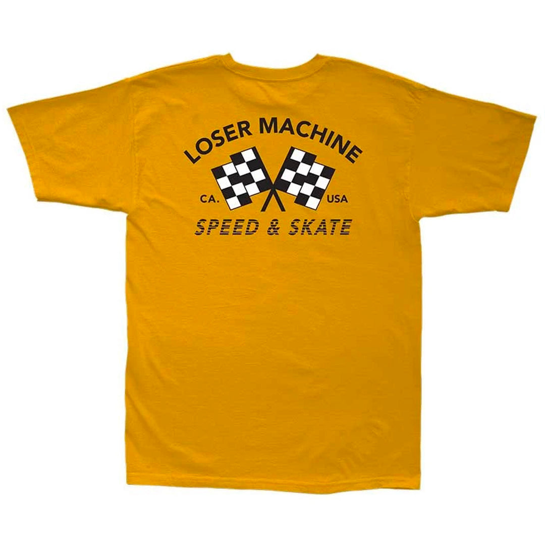 LOSER MACHINE DAYTONA TEE GOLD