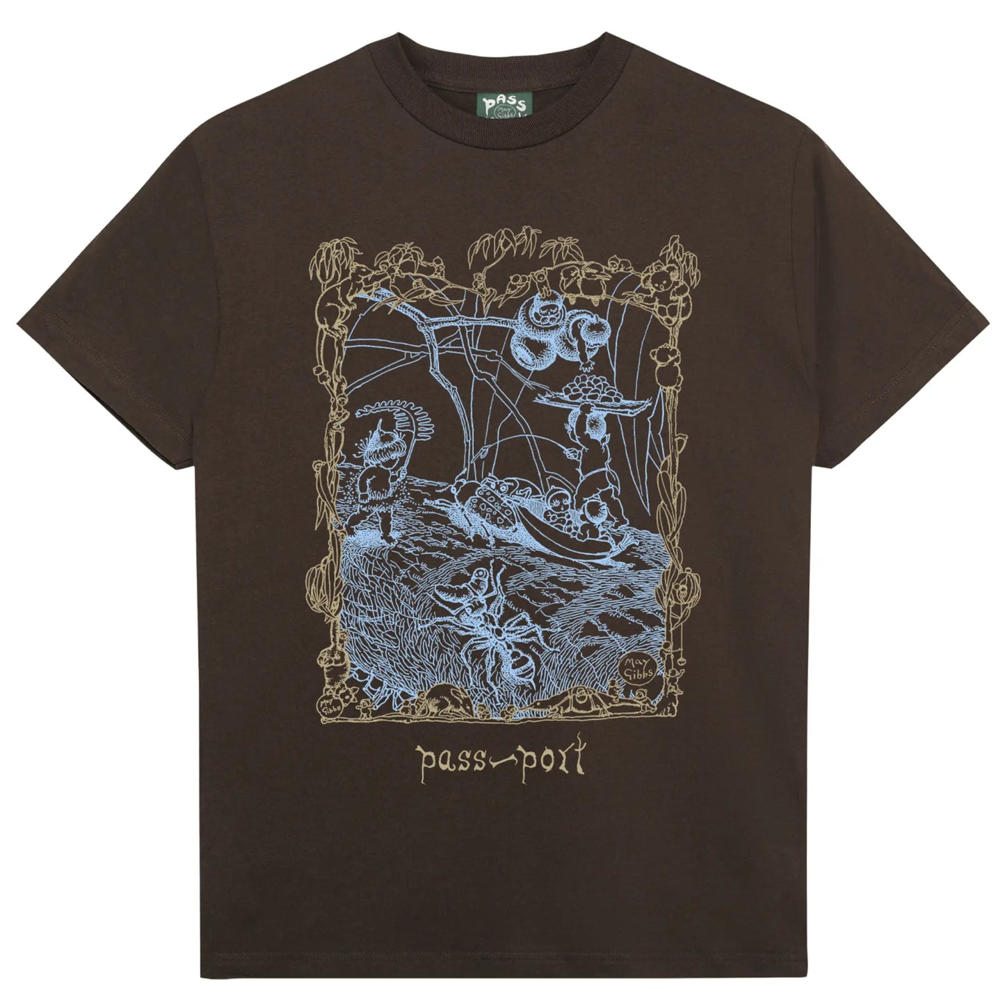 Pass~Port X May Gibbs Scribblegum Tee