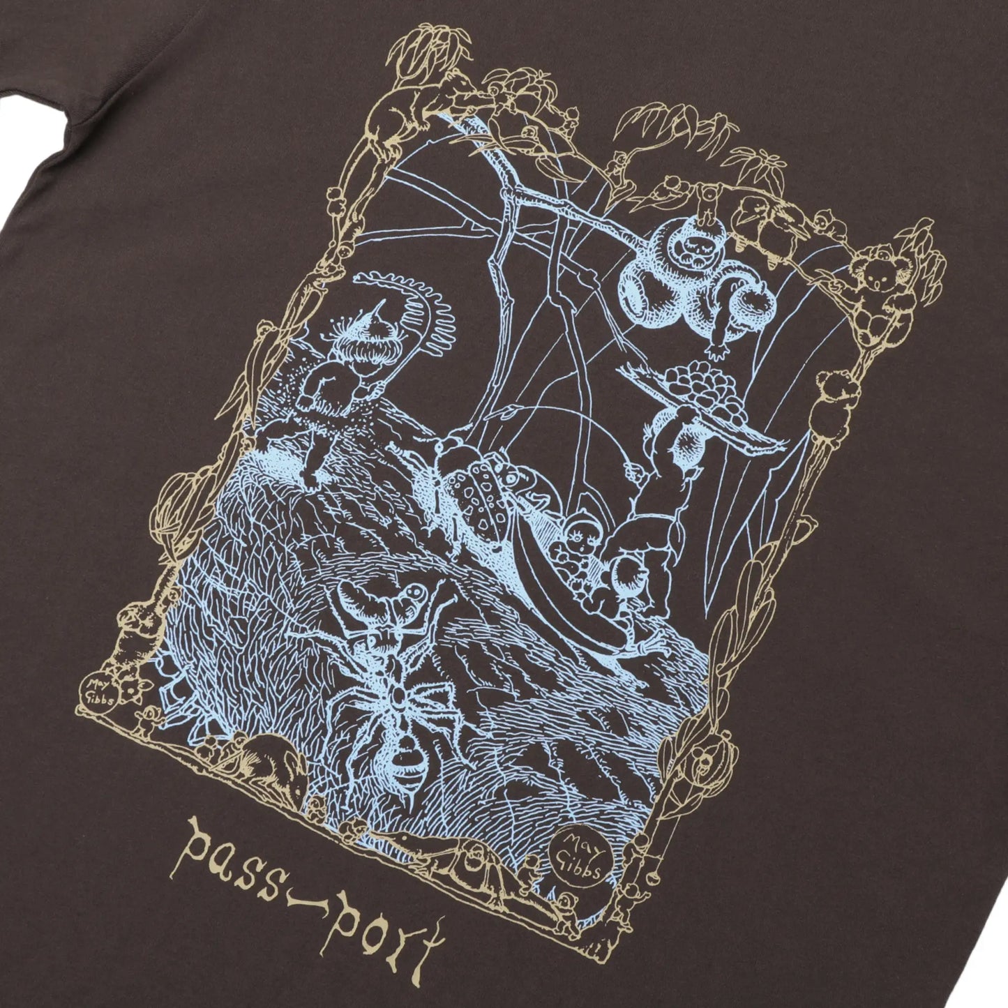 Pass~Port X May Gibbs Scribblegum Tee