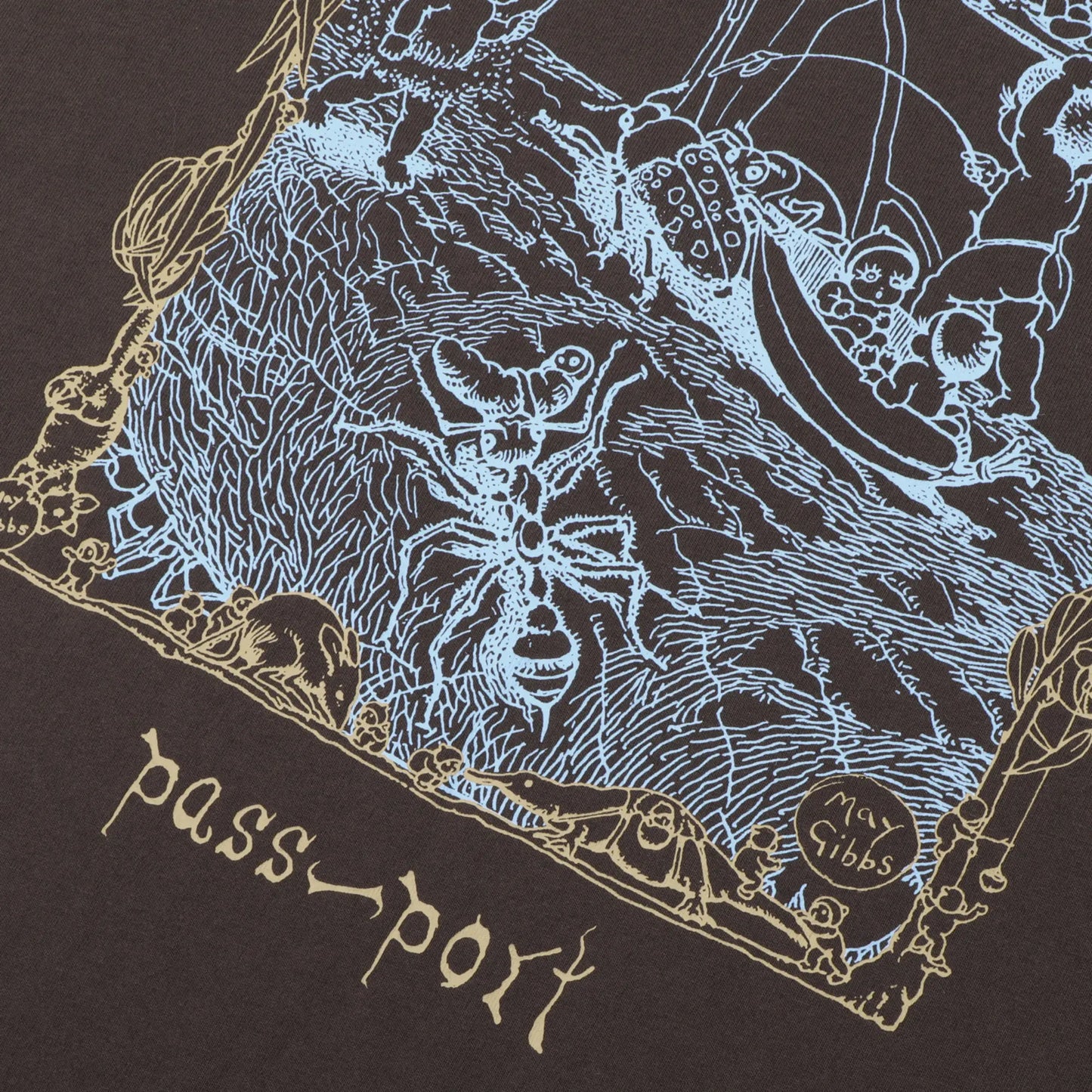 Pass~Port X May Gibbs Scribblegum Tee