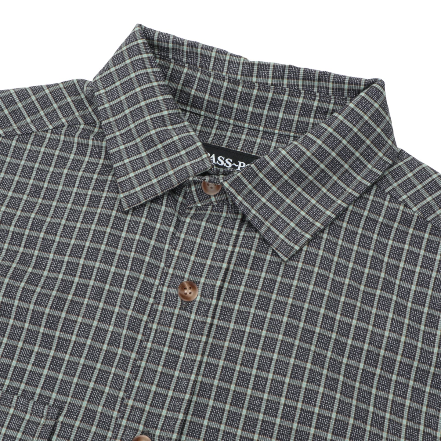 Pass~Port Workers Check Long Sleeve Shirt – R#47