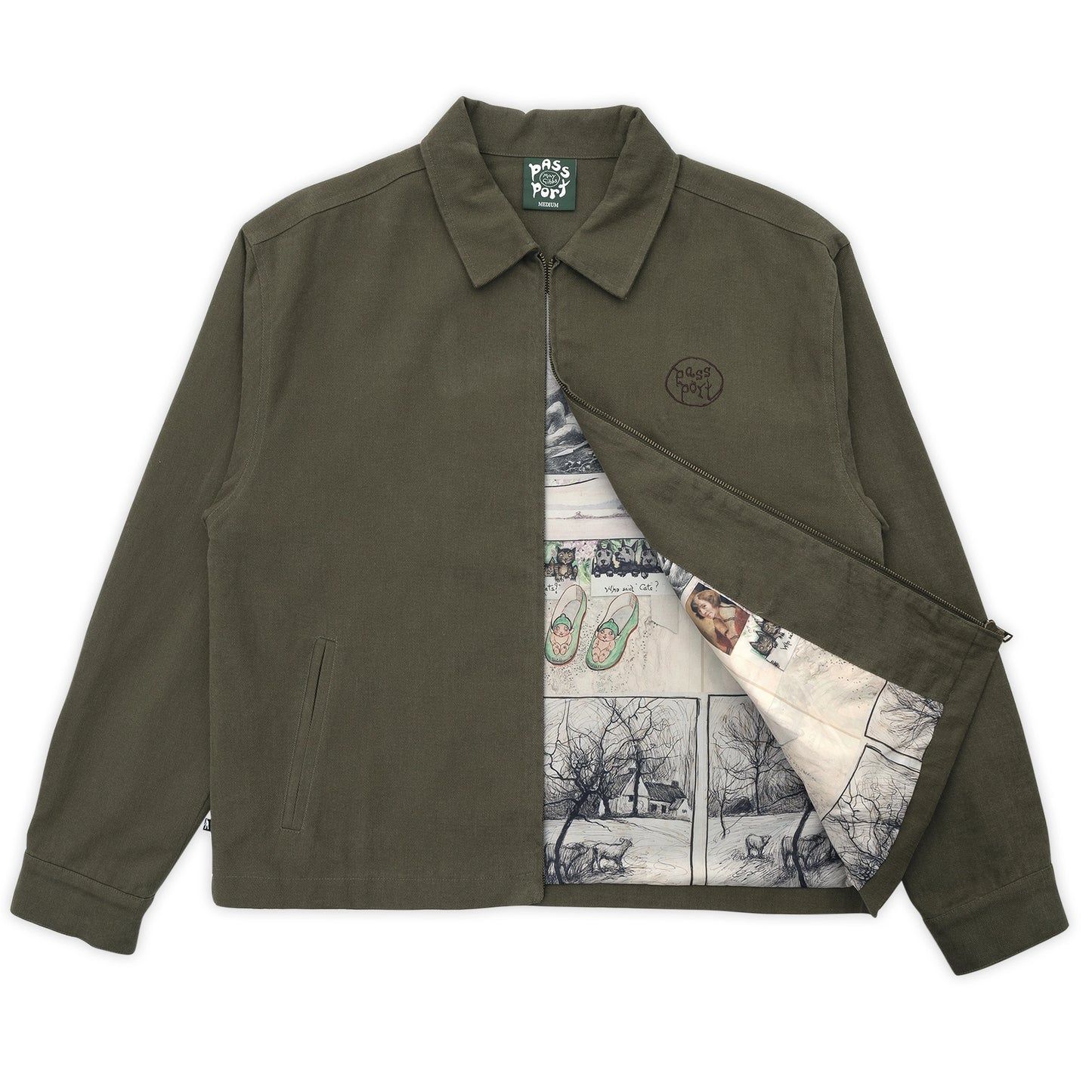 Pass~Port X May Gibbs MG Workers Jacket