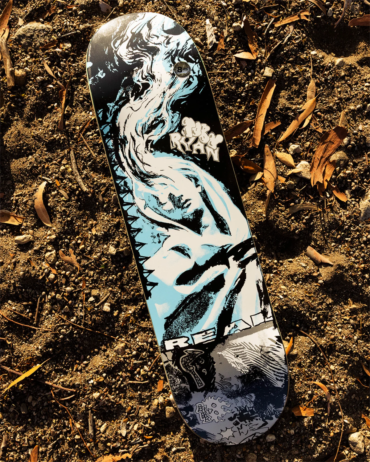 REAL Toby Ryan Duplicator Skateboard Deck 8.25"