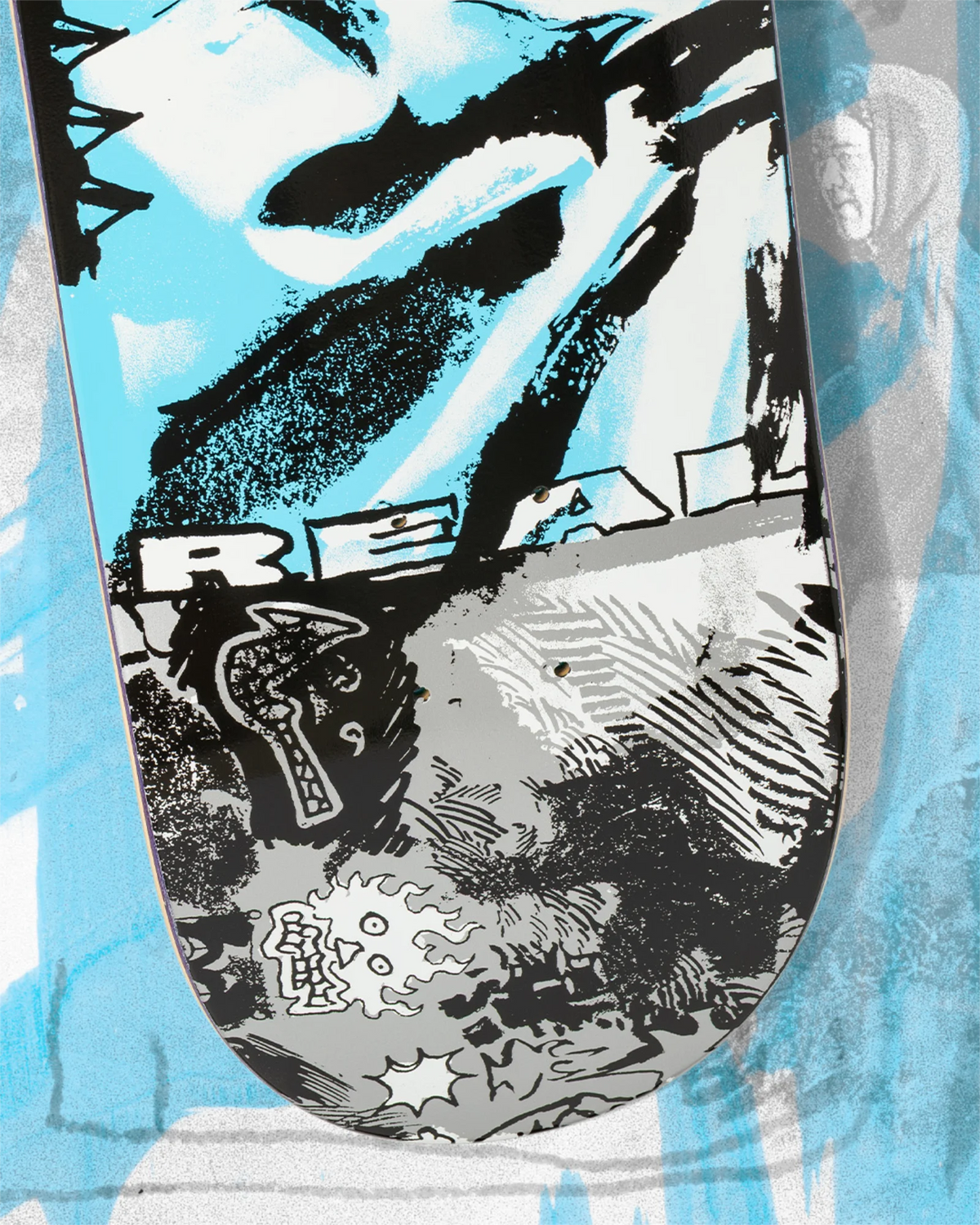 REAL Toby Ryan Duplicator Skateboard Deck 8.25"