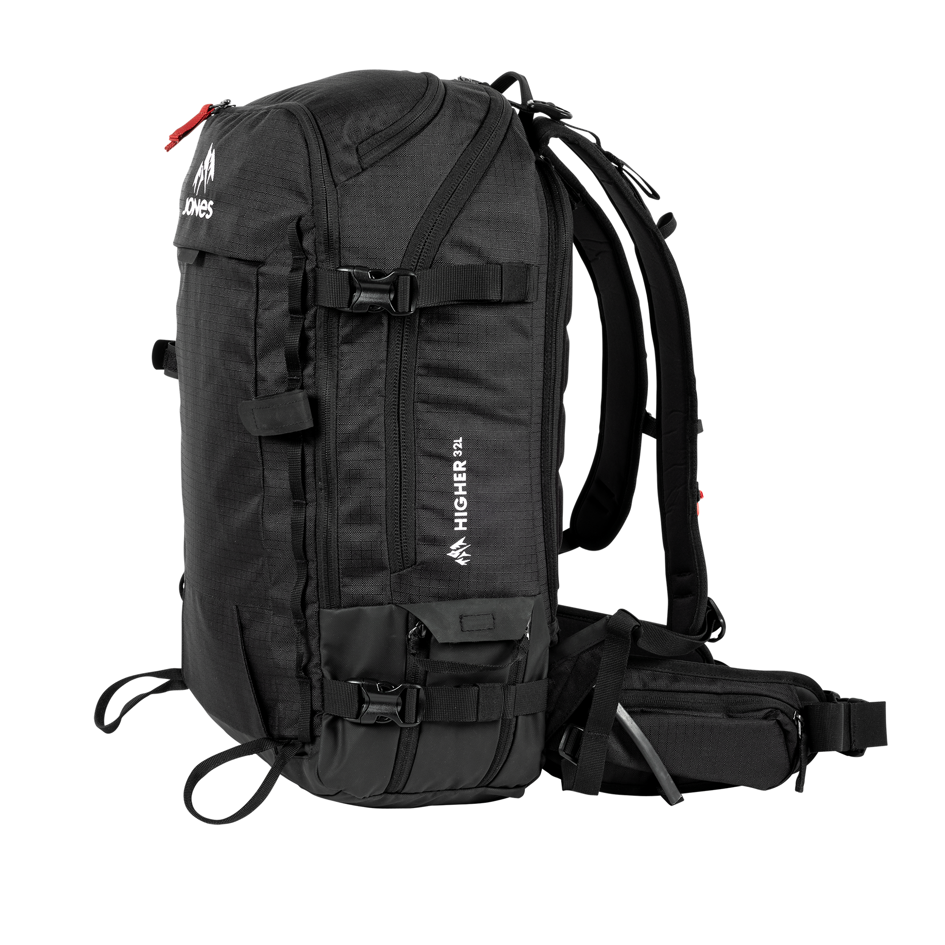 Jones Higher 32L Backpack Stealth Backpack Side