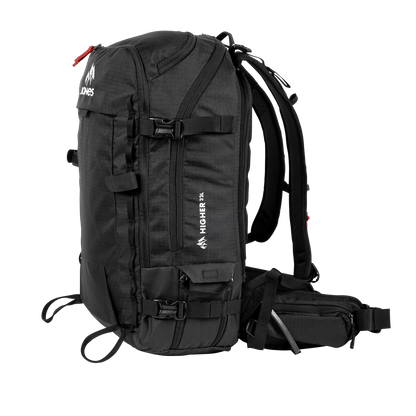 Jones Higher 32L Backpack Stealth Backpack Side