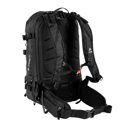 Jones Higher 32L Backpack Stealth Backpack Back Angle