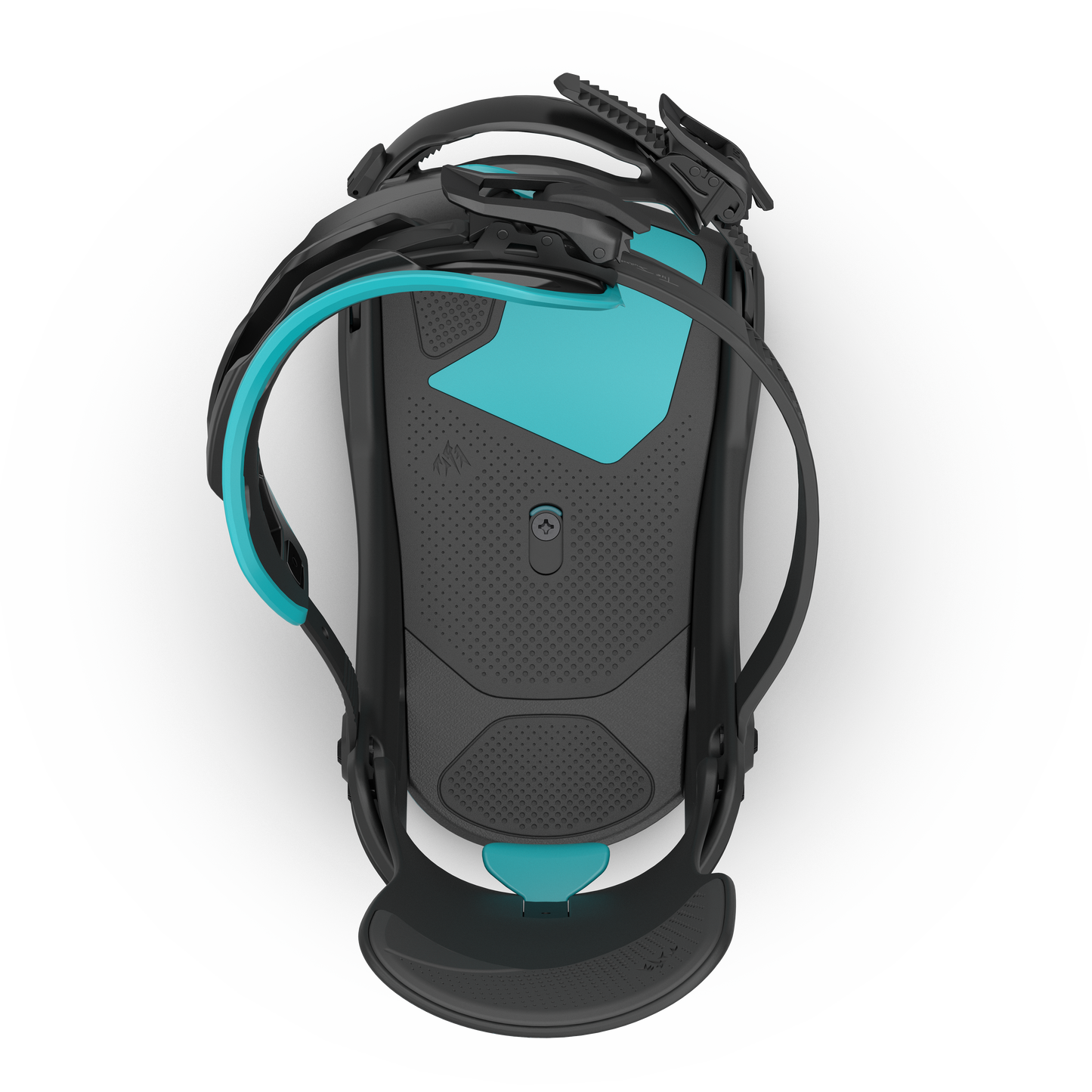 Jones Mercury FASE Bindings Mtn Blue 2025 – top strap open