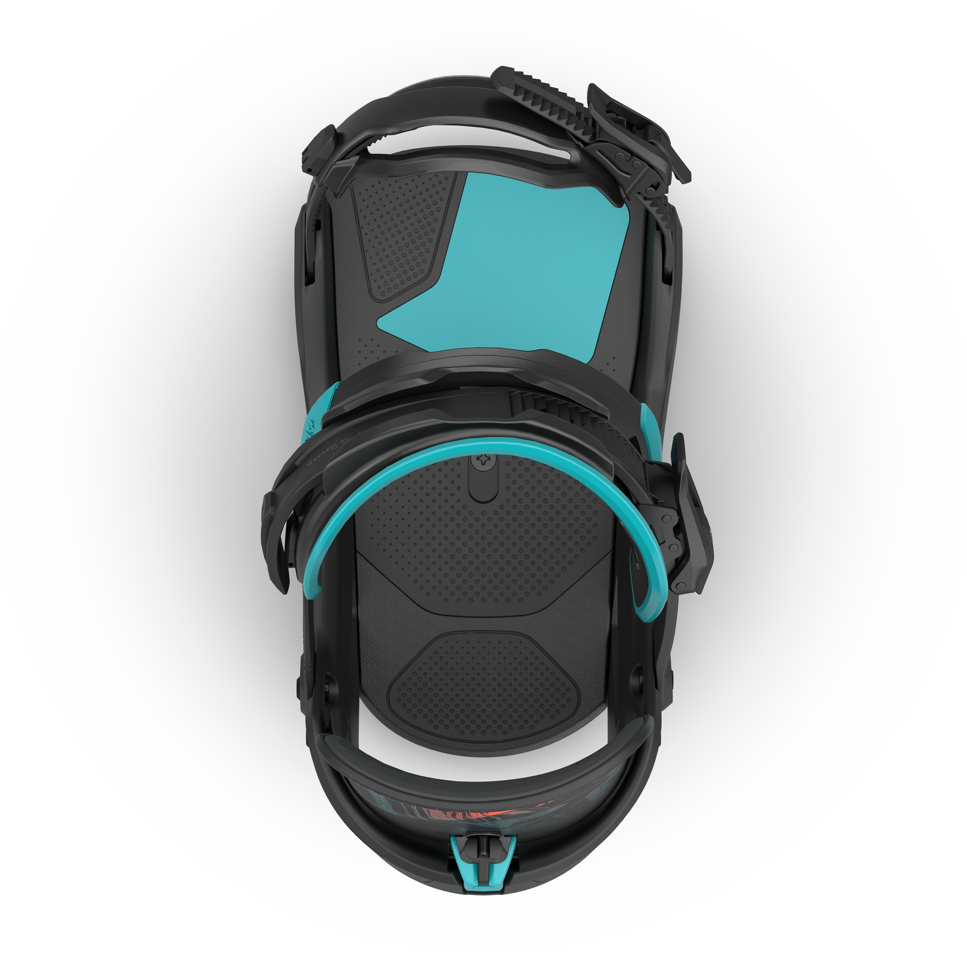 Jones Mercury FASE Bindings Mtn Blue 2025 – top strap closed
