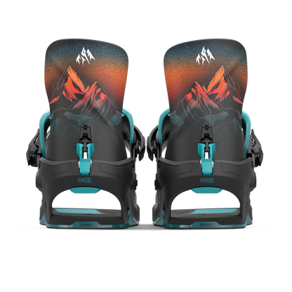 Jones Mercury FASE Bindings Mtn Blue 2025 – rear highback