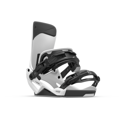 Jones Mercury FASE Bindings Cloud White 2025 – front 45° view