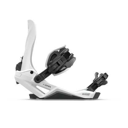 Jones Mercury FASE Bindings Cloud White 2025 – side view