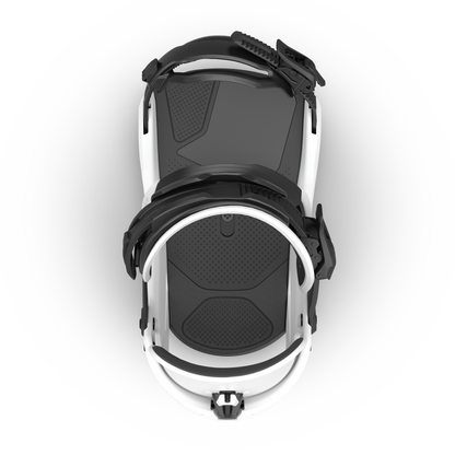 Jones Mercury FASE Bindings Cloud White 2025 – top strap closed