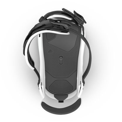 Jones Mercury FASE Bindings Cloud White 2025 – top strap open