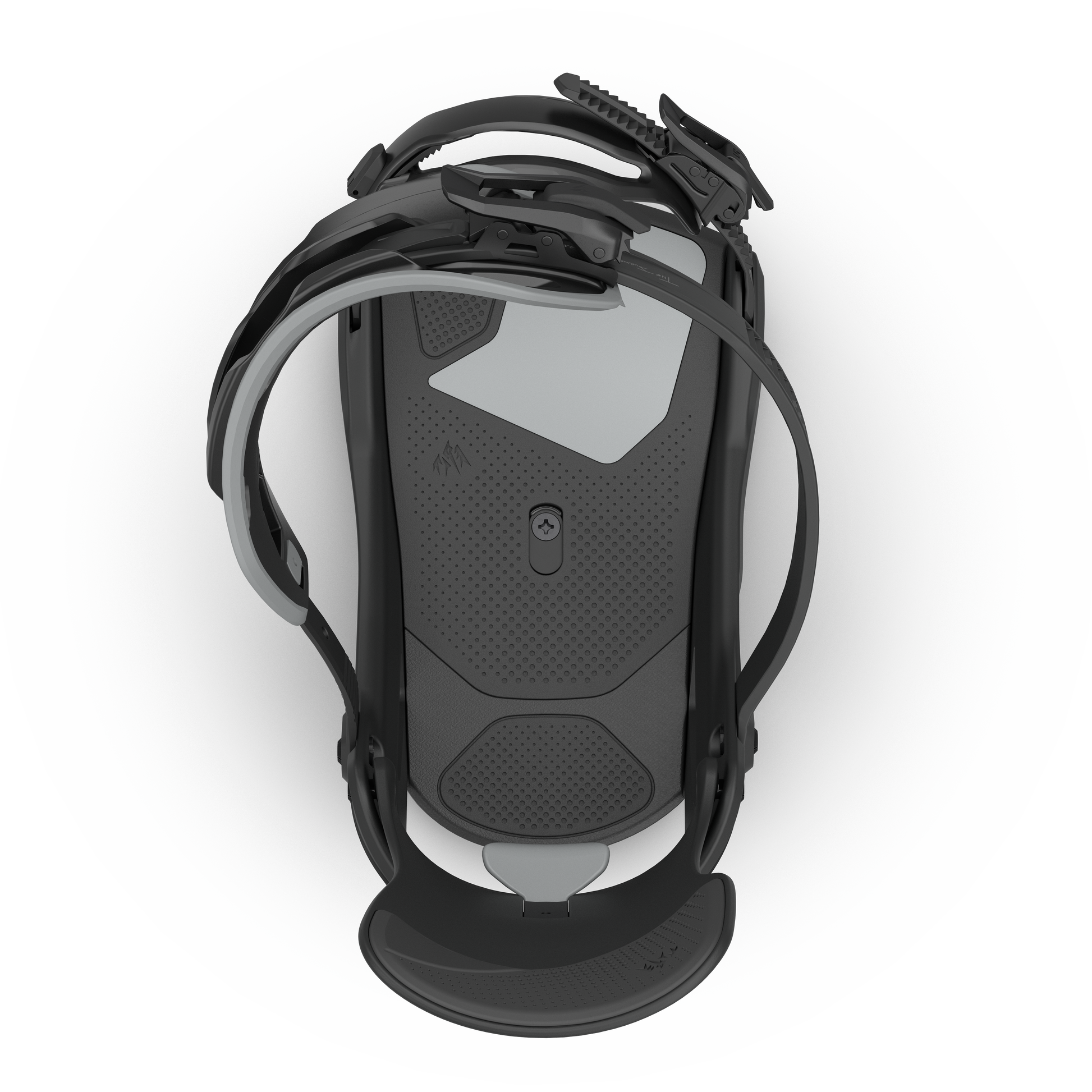 Jones Mercury FASE Bindings Stealth Black 2025 – top strap open