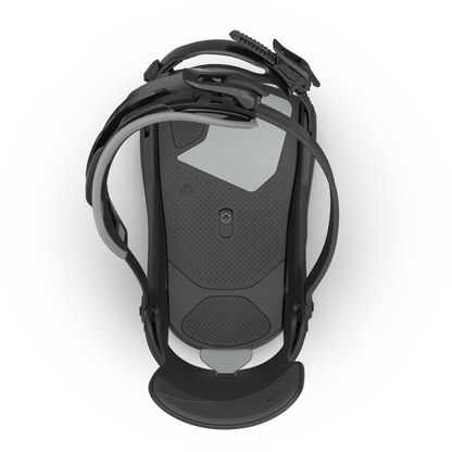 Jones Mercury FASE Bindings Stealth Black 2025 – top strap open